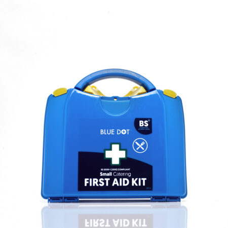 S9C Blue Dot Small 10 Person BS 8599-1 (2019) Catering First Aid Kit in PGB Box - Image 1