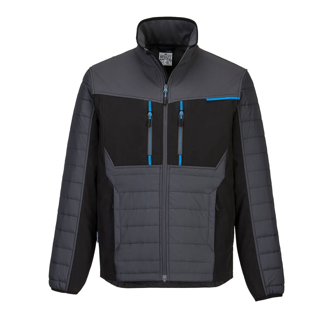 Portwest T752 - WX3 Hybrid Baffle Jacket Metal Grey - Image 1