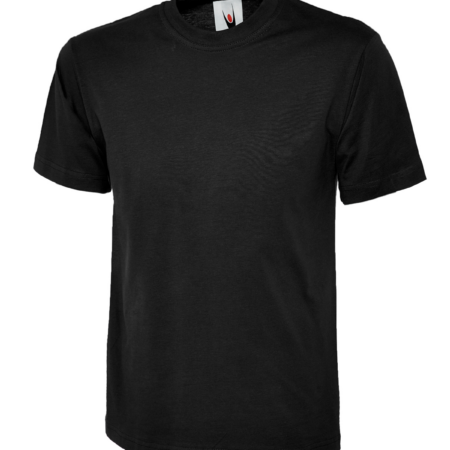 UC301 Classic T-shirt 180 GSM Black