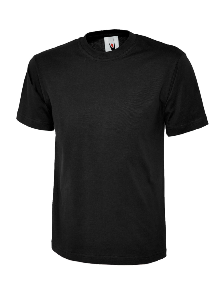 UC301 Classic T-shirt 180 GSM Black