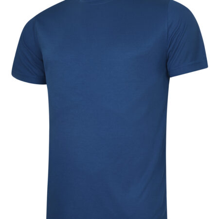 UC315 Mens Ultra Cool T Shirt 100% Cool Polyester Breathable Fabric with Wicking 140g/m² Royal