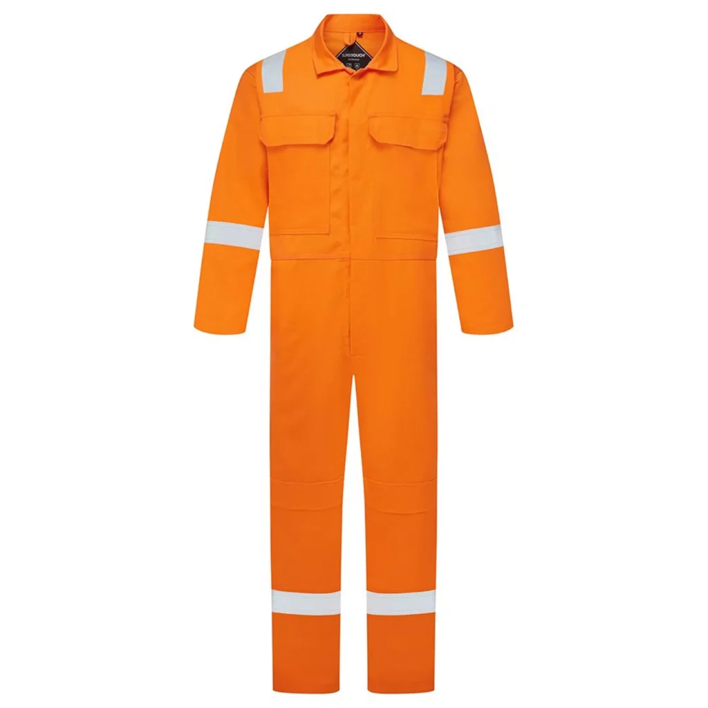 Weld-Tex® ORANGE FR Standard Coverall EN ISO 11611:2015 Class 1, A1+A2 B1 C1 F1, Type B3