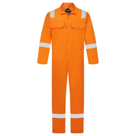 Weld-Tex® ORANGE FR Standard Coverall EN ISO 11611:2015 Class 1, A1+A2 B1 C1 F1, Type B3