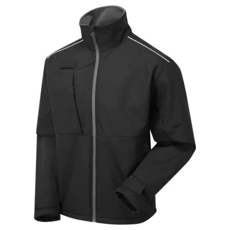 Supertouch System Eco 3 Layer Black/Grey Softshell Jacket – Men’s