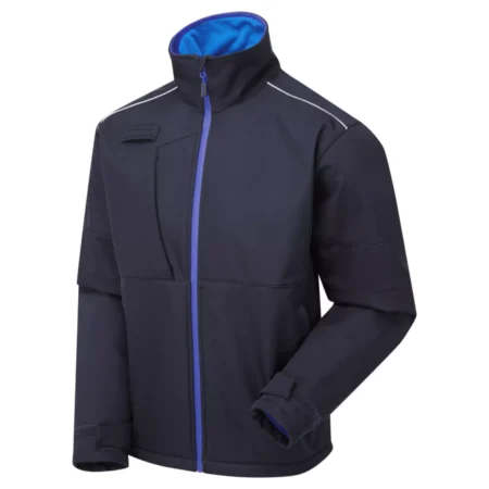 Supertouch System Eco 3 Layer Navy/Royal Blue Softshell Jacket – Men’s Colour: Navy